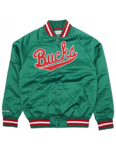 Mitchell & Ness Ανδρικό Μπουφάν Πράσινο. STJKMG18013-MBUDKGN