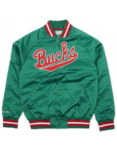 Mitchell & Ness Ανδρικό Μπουφάν Πράσινο. STJKMG18013-MBUDKGN