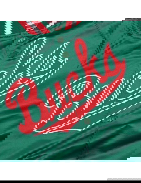 Mitchell & Ness Ανδρικό Μπουφάν Πράσινο. STJKMG18013-MBUDKGN