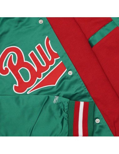 Mitchell & Ness Ανδρικό Μπουφάν Πράσινο. STJKMG18013-MBUDKGN