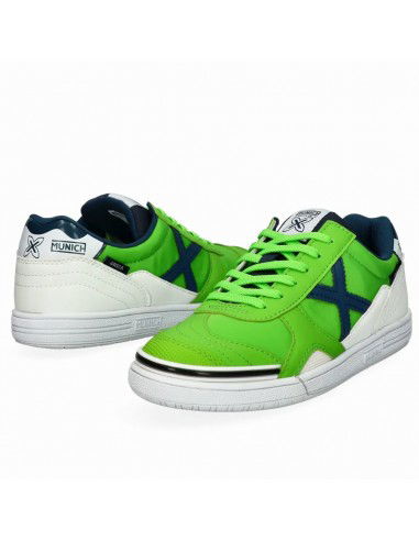 Munich Gresca IN 3000310 Χαμηλά Ποδοσφαιρικά Παπούτσια Σάλας Πράσινα