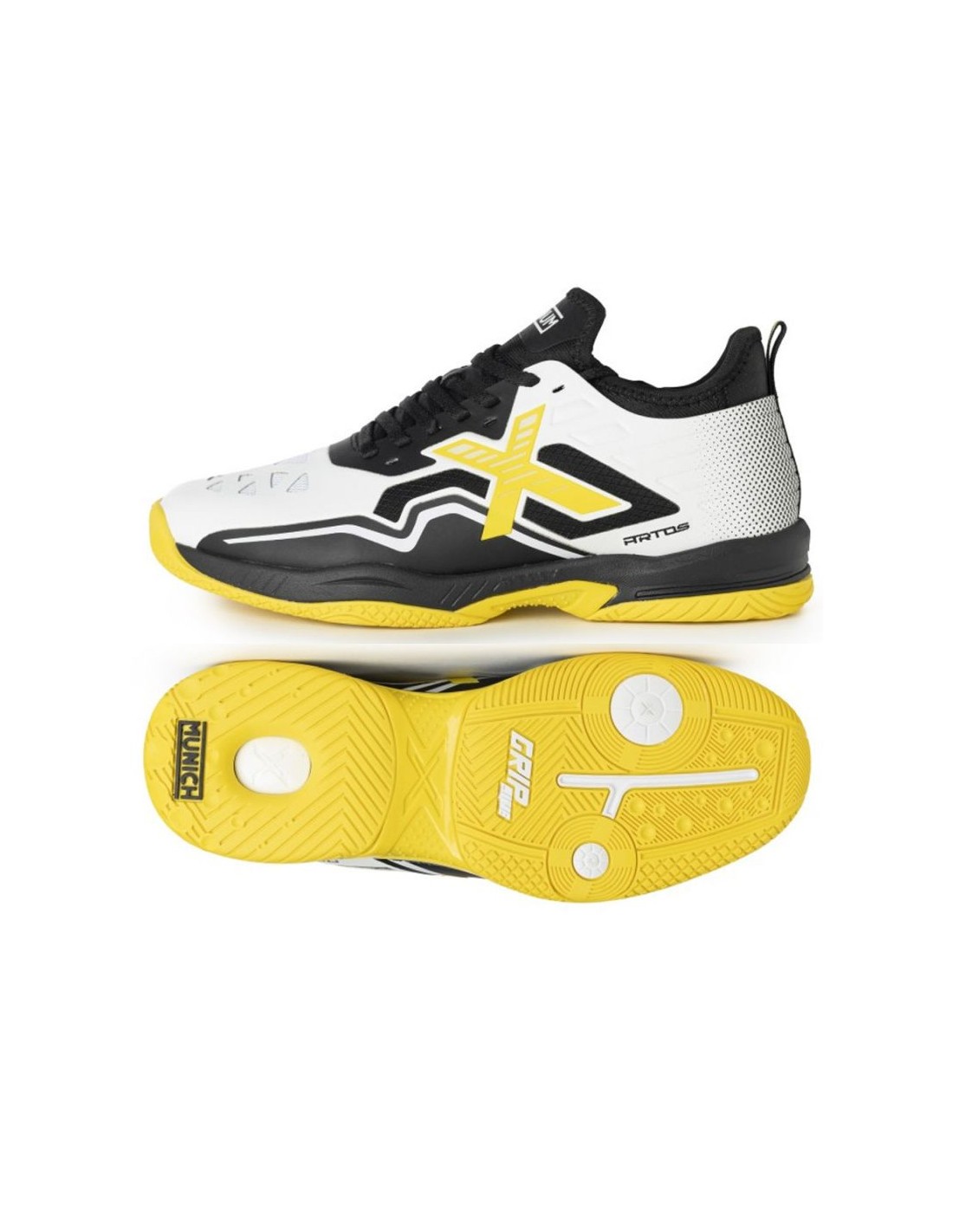 Munich Artos 4044102 Ανδρικά Αθλητικά Παπούτσια Handball Λευκά