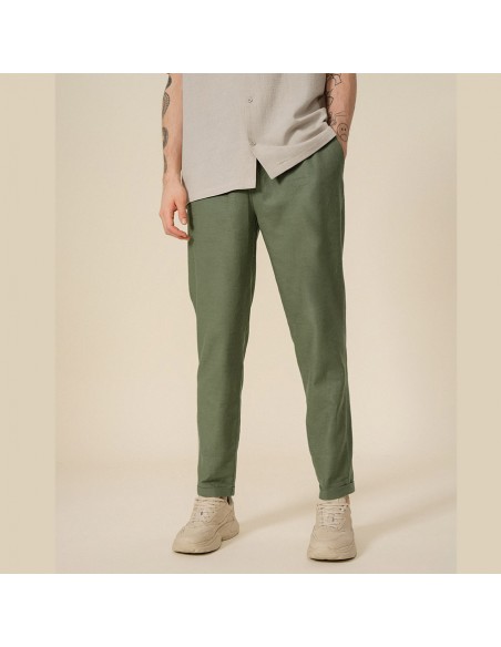 Outhorn Ανδρικό Παντελόνι Χακί HSS23-TTROM199-43S