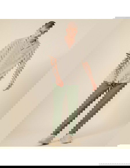 Outhorn Ανδρικό Παντελόνι Χακί HSS23-TTROM199-43S