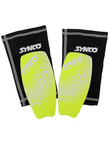 SYNCO football shin guards with a sock