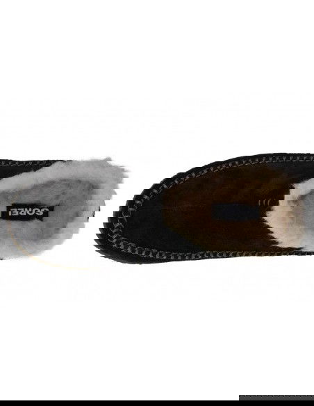 Sorel Lanner Ridge Δερμάτινες Χειμερινές Ανδρικές Παντόφλες Μαύρες 1923641010