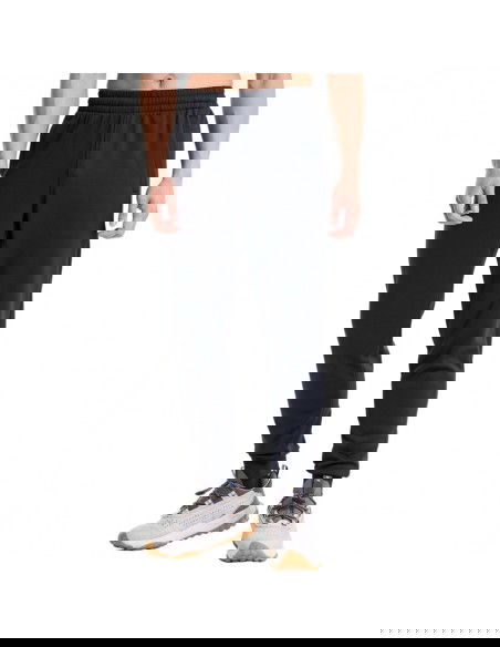 Under Armour Παντελόνι Φόρμας με Λάστιχο Fleece Μαύρο 1373362-001