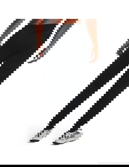 Under Armour Παντελόνι Φόρμας με Λάστιχο Fleece Μαύρο 1373362-001