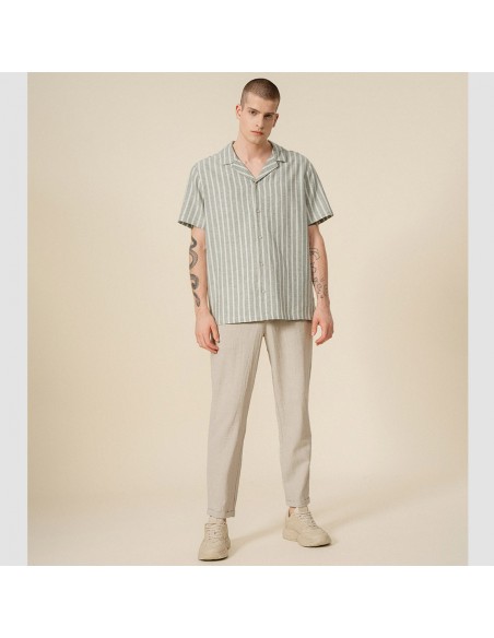 Outhorn Ανδρικό Παντελόνι Μπεζ HSS23-TTROM199-83S