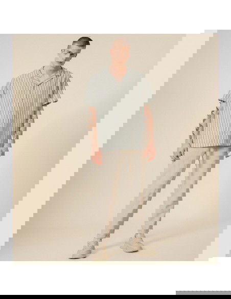 Outhorn Ανδρικό Παντελόνι Μπεζ HSS23-TTROM199-83S