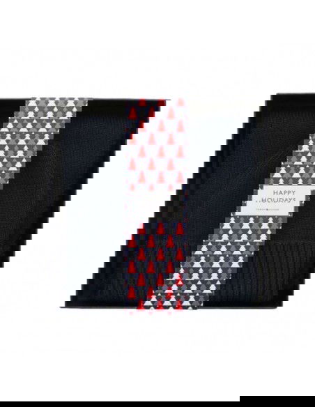 Tommy Hilfiger Unisex Σετ με Σκούφο Πλεκτό σε Navy Μπλε χρώμα AU0AU01651-DW6