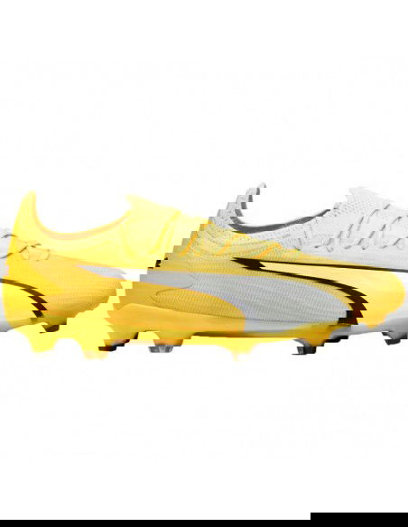 Puma Ultra Ultimate FG/AG 107311-04 Χαμηλά Ποδοσφαιρικά Παπούτσια με Τάπες Κίτρινα