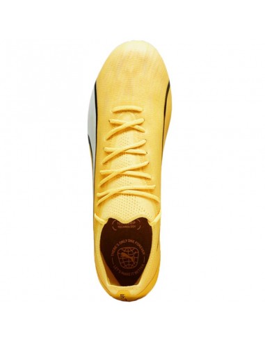 Puma Ultra Ultimate FG/AG 107311-04 Χαμηλά Ποδοσφαιρικά Παπούτσια με Τάπες Κίτρινα