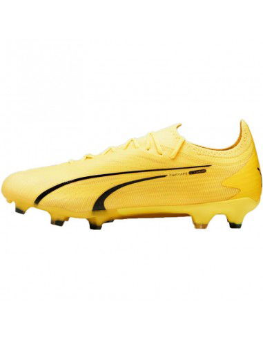 Puma Ultra Ultimate FG/AG 107311-04 Χαμηλά Ποδοσφαιρικά Παπούτσια με Τάπες Κίτρινα