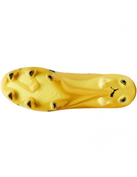 Puma Ultra Ultimate FG/AG 107311-04 Χαμηλά Ποδοσφαιρικά Παπούτσια με Τάπες Κίτρινα