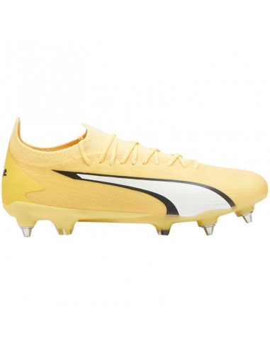 Puma Ultra Ultimate MxSG 107504-04 Χαμηλά Ποδοσφαιρικά Παπούτσια με Τάπες Κίτρινα