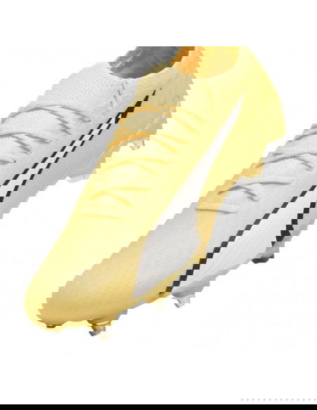 Puma Ultra Ultimate MxSG 107504-04 Χαμηλά Ποδοσφαιρικά Παπούτσια με Τάπες Κίτρινα