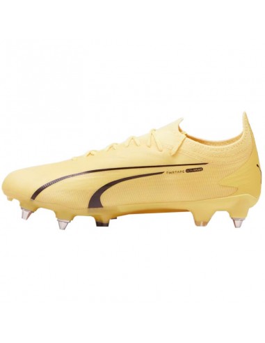 Puma Ultra Ultimate MxSG 107504-04 Χαμηλά Ποδοσφαιρικά Παπούτσια με Τάπες Κίτρινα