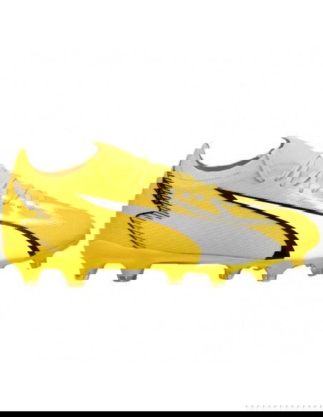 Puma Ultra Match FG/AG 107347-04 Χαμηλά Ποδοσφαιρικά Παπούτσια με Τάπες Κίτρινα