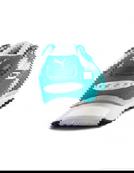 Puma Wild Rider Vintage Γυναικεία Flatforms Sneakers Μπλε 381595-03