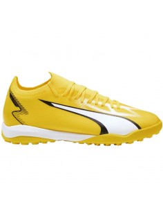 Puma Ultra Match TT 107521-04 Χαμηλά Ποδοσφαιρικά Παπούτσια με Σχάρα Κίτρινα