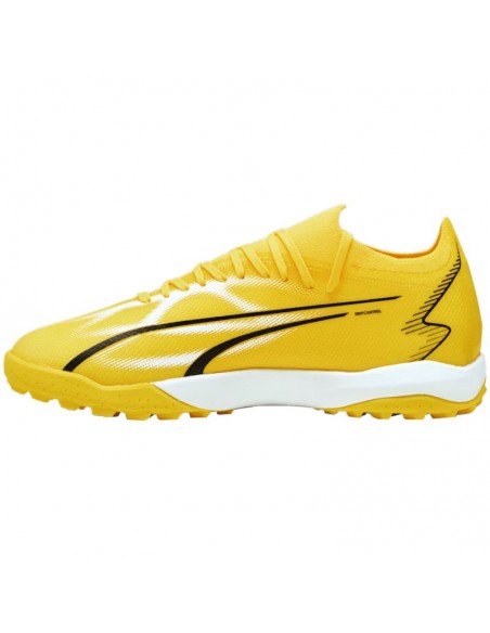 Puma Ultra Match TT 107521-04 Χαμηλά Ποδοσφαιρικά Παπούτσια με Σχάρα Κίτρινα