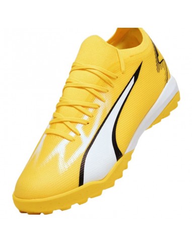 Puma Ultra Match TT 107521-04 Χαμηλά Ποδοσφαιρικά Παπούτσια με Σχάρα Κίτρινα