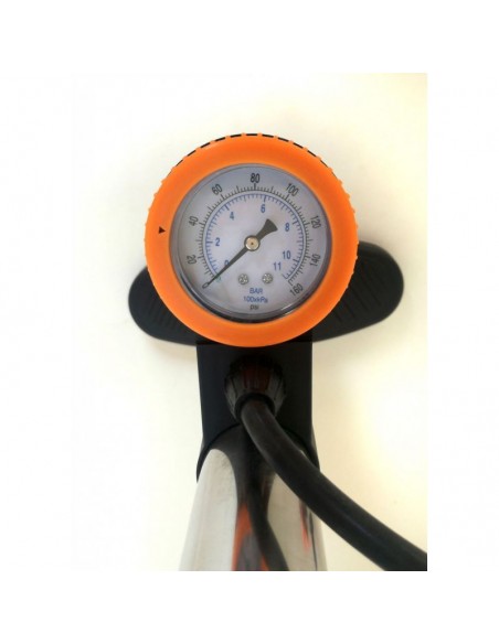 Yakimasport 100295 Τρόμπα Αέρος Χεριού με Μανόμετρο