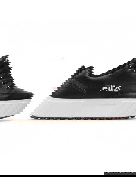 Fila Sandblast Γυναικεία Flatforms Sneakers Μαύρα FFW0060-80010