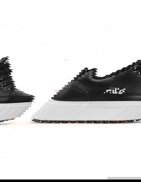 Fila Sandblast Γυναικεία Flatforms Sneakers Μαύρα FFW0060-80010