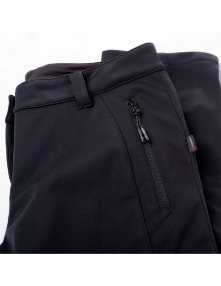 Elbrus 92800396448 Ανδρικό Μακρύ Παντελόνι Πεζοπορίας Μαύρο