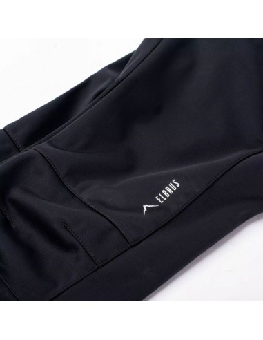 Elbrus 92800396448 Ανδρικό Μακρύ Παντελόνι Πεζοπορίας Μαύρο