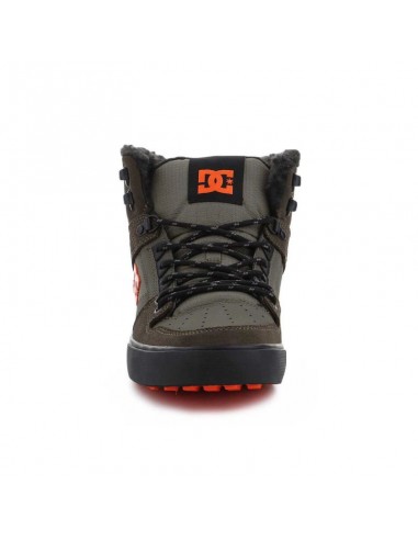 DC Pure High-Top Wc Ανδρικά Μποτάκια Πράσινα ADYS400047-DOO