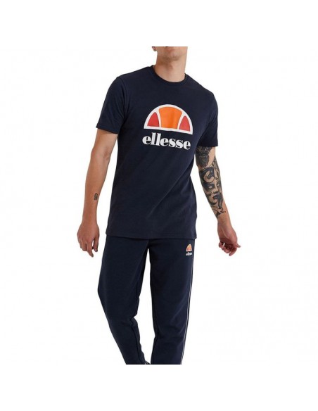 Ellesse Dyne SXG12736 Ανδρικό T-shirt Navy Μπλε με Λογότυπο