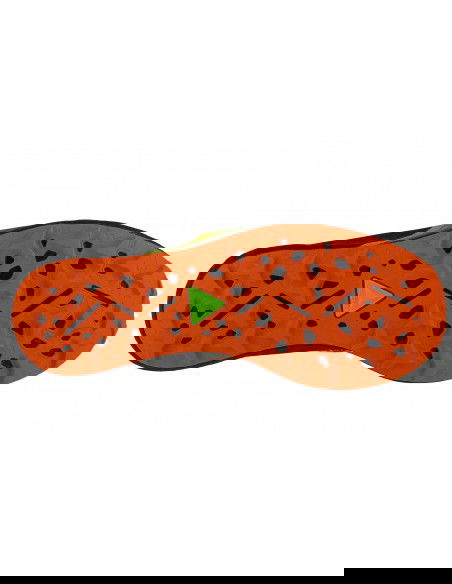 ASICS Fuji Speed 2 1011B699-800 Ανδρικά Αθλητικά Παπούτσια Trail Running Πορτοκαλί