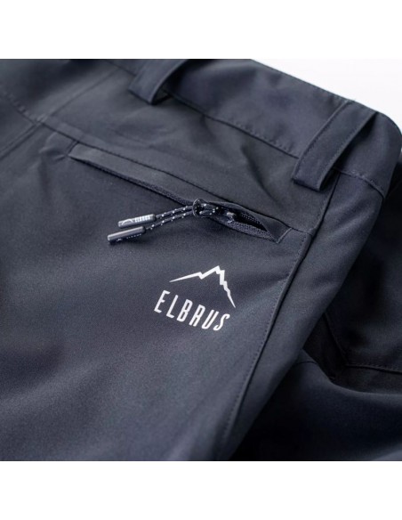 Elbrus 92800493313 Ανδρικό Μακρύ Παντελόνι Πεζοπορίας Μαύρο