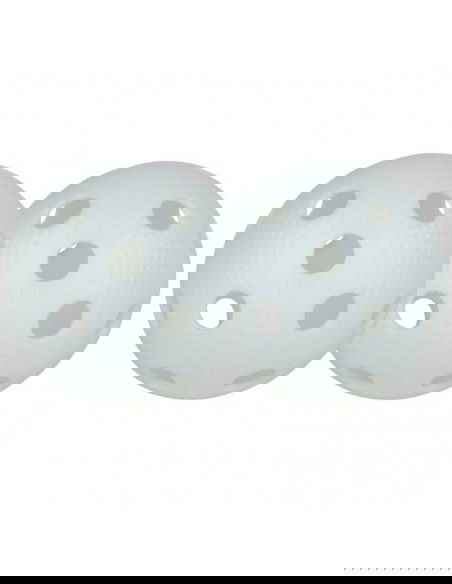 Stiga floorball balls white 2 pieces 79217002