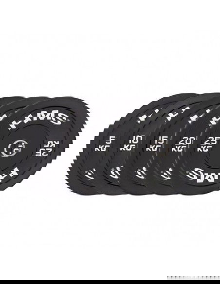 Olympic plate HMS BLACK BUMPER 10 kg BBR10