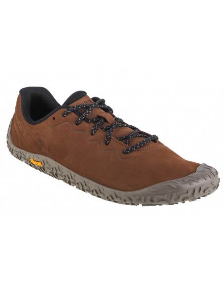Merrell Vapor Glove 6 Ltr J067863 Ανδρικά Αθλητικά Παπούτσια Trail Running Καφέ