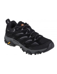 Merrell Moab 3 J036253 Ανδρικά Ορειβατικά Παπούτσια Αδιάβροχα με Μεμβράνη Gore-Tex Μαύρα