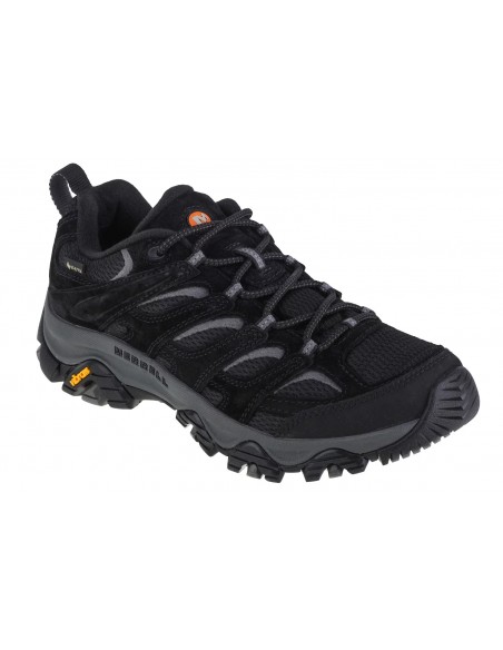 Merrell Moab 3 J036253 Ανδρικά Ορειβατικά Παπούτσια Αδιάβροχα με Μεμβράνη Gore-Tex Μαύρα