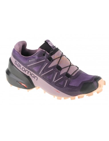 Salomon Speedcross 5 L41612900 Γυναικεία Αθλητικά Παπούτσια Trail Running Μωβ Αδιάβροχα με Μεμβράνη Gore-Tex