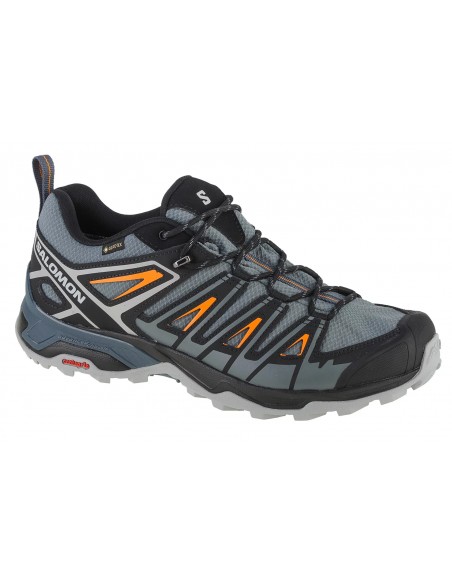 Salomon L47196900 Ανδρικά Ορειβατικά Παπούτσια Αδιάβροχα με Μεμβράνη Gore-Tex Μαύρα
