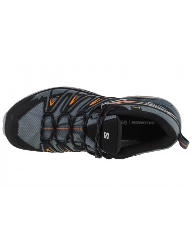 Salomon L47196900 Ανδρικά Ορειβατικά Παπούτσια Αδιάβροχα με Μεμβράνη Gore-Tex Μαύρα