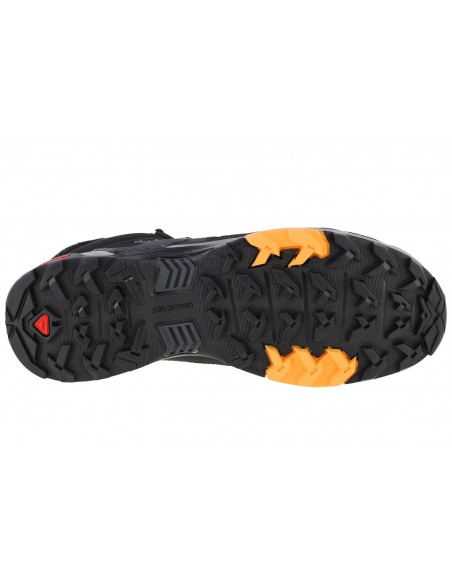 Salomon X Ultra 4 MID L41355200 Ανδρικά Ορειβατικά Μποτάκια Αδιάβροχα Quiet Shade / Black / Warm Apricot