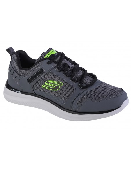 Skechers Track Knockhill 232001-CCBK Ανδρικά Αθλητικά Παπούτσια Running Γκρι