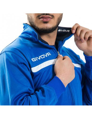 Givova Tuta One Σετ Φόρμας με Λάστιχο Μπλε TT012-0204