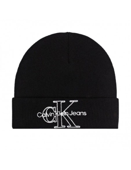 Calvin Klein Unisex Σετ με Σκούφο Πλεκτό σε Μαύρο χρώμα K60K608858