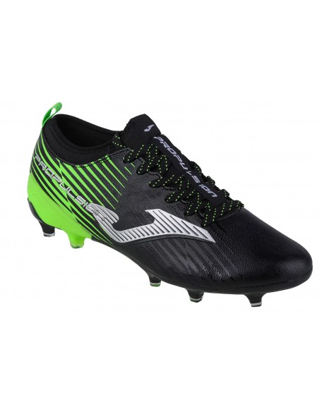 Joma Propulsion Cup 2301 FG PCUW2301 Χαμηλά Ποδοσφαιρικά Παπούτσια με Τάπες Μαύρα