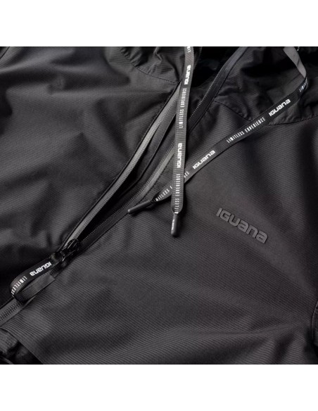 Iguana Κοντό Γυναικείο Μπουφάν για Χειμώνα Μαύρο 92800481881